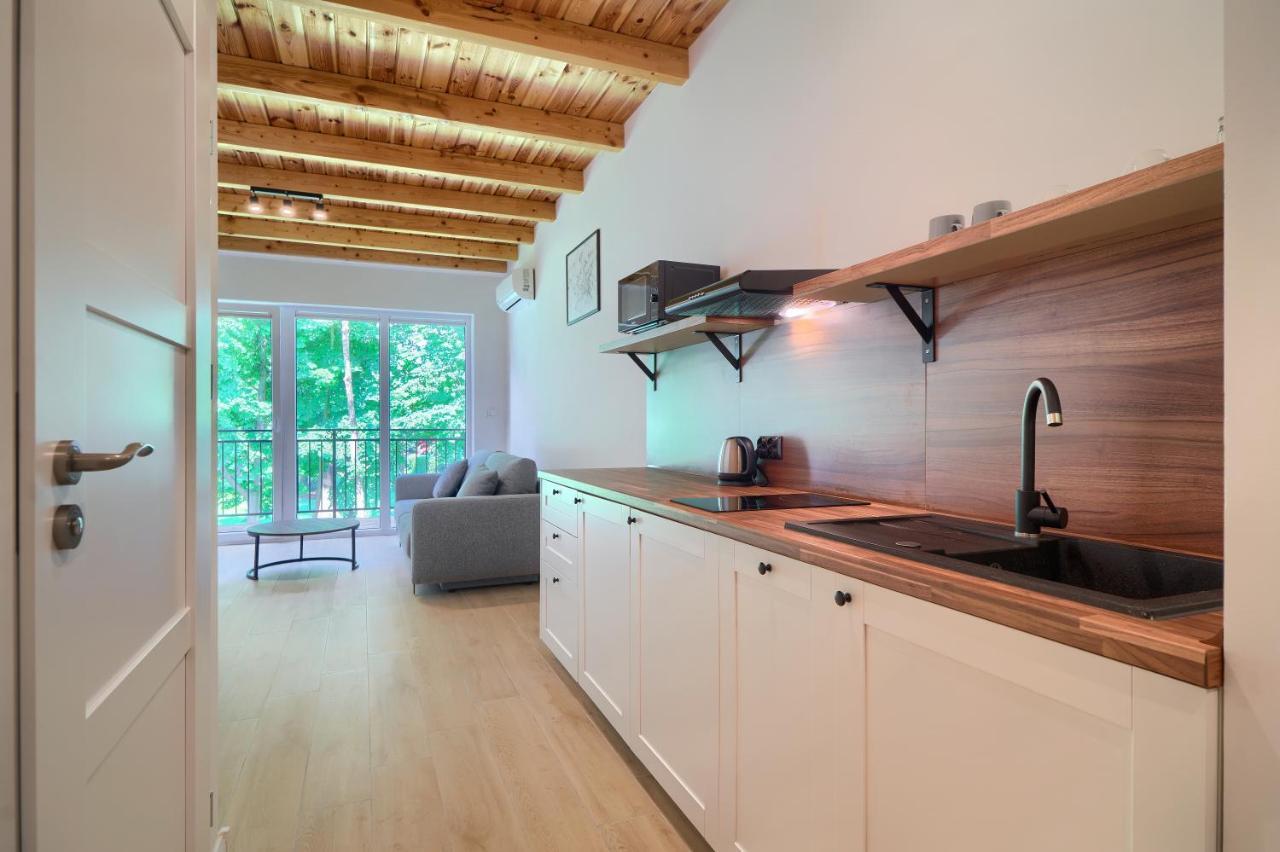 Apartamenty 7 Debow Plesna  Bagian luar foto