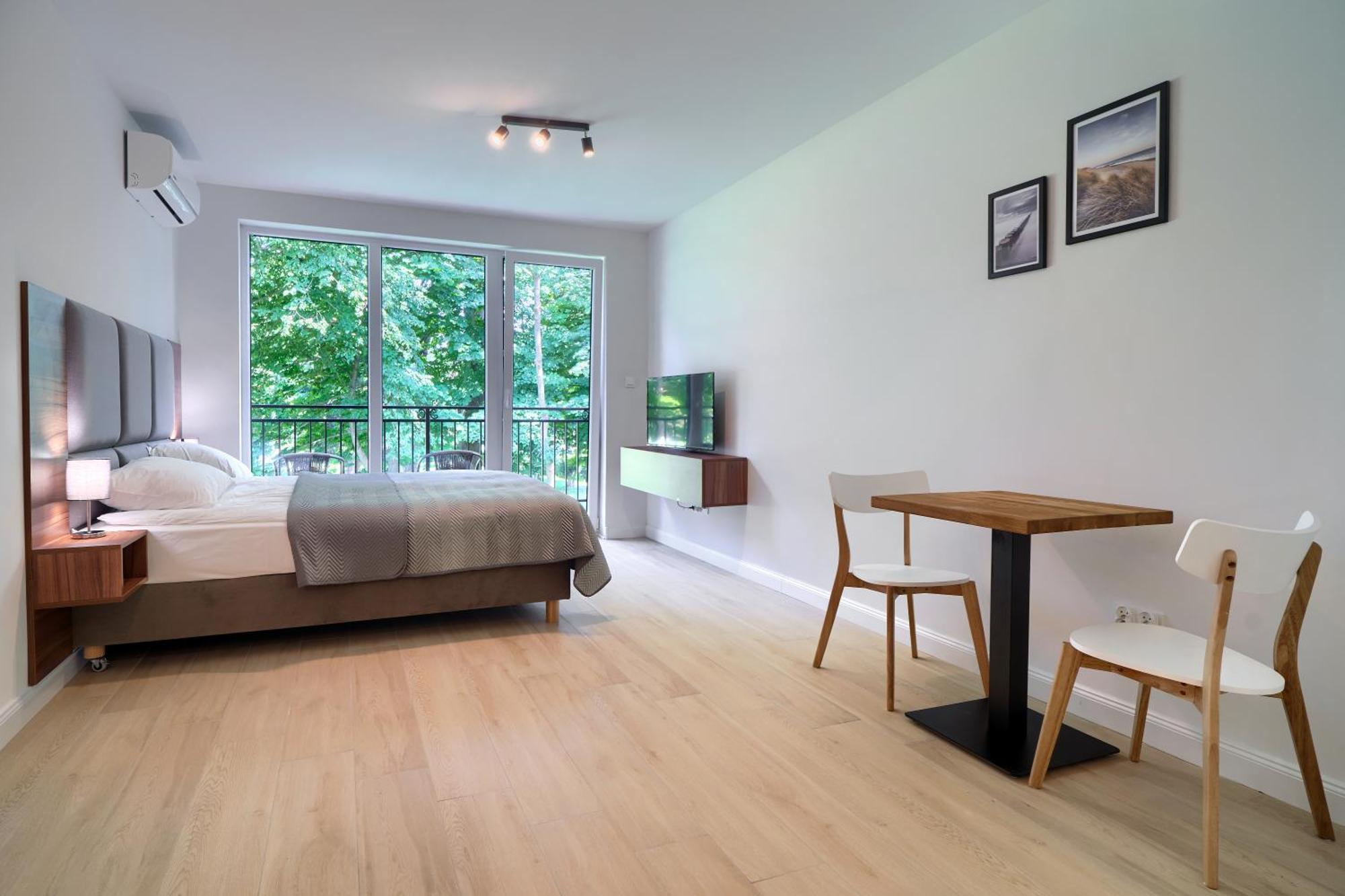 Apartamenty 7 Debow Plesna  Bagian luar foto