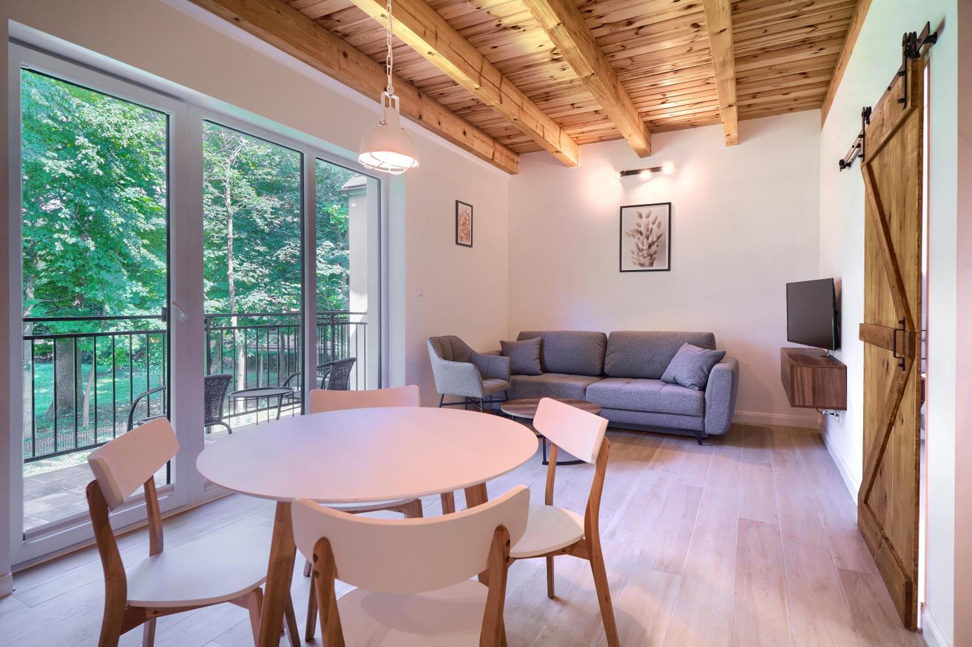 Apartamenty 7 Debow Plesna  Bagian luar foto