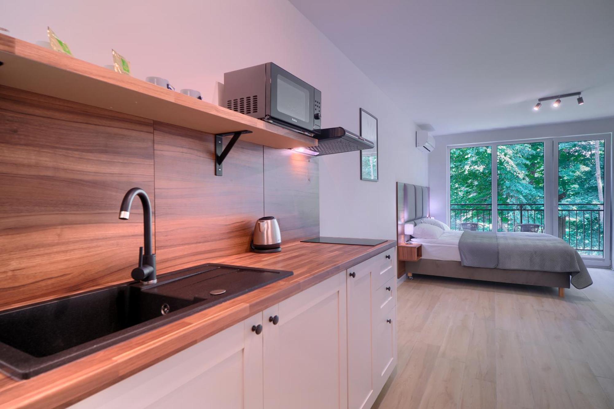Apartamenty 7 Debow Plesna  Bagian luar foto